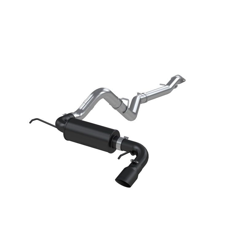 MBRP 2021+ Ford Bronco 2.3L/2.7L EcoBoost 3in Black Aluminized Catback Exhaust-Catback-MBRP-MBRPS5235BLK-SMINKpower Performance Parts