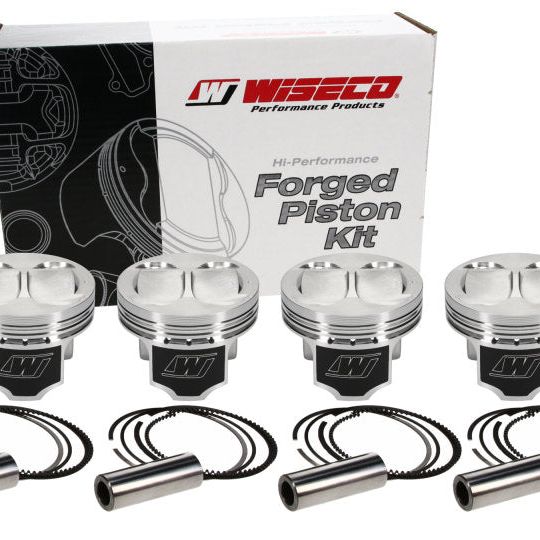 Wiseco MAZDA MIATA 1.8L 4v 10.5:1 84.0MM Piston Shelf Stock Kit-Piston Sets - Forged - 4cyl-Wiseco-WISK590M84-SMINKpower Performance Parts