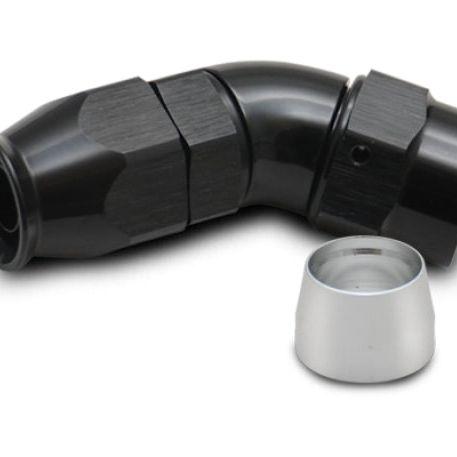 Vibrant -6AN 45 Degree Elbow Hose End Fitting for PTFE Lined Hose-Fittings-Vibrant-VIB28406-SMINKpower Performance Parts