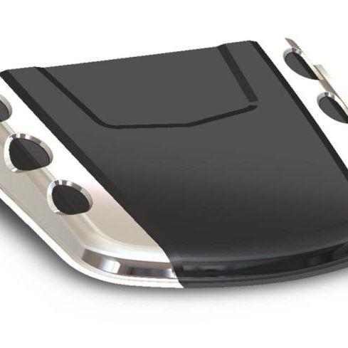 AVS Universal Hood Scoop - Smoke