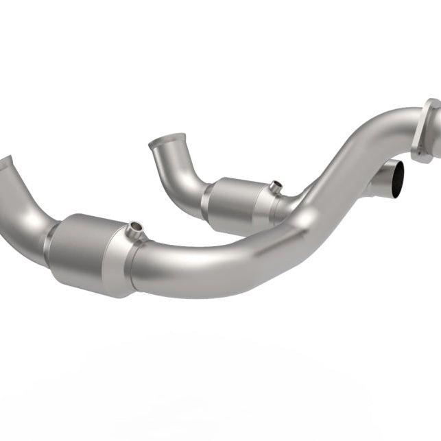 Kooks 20-22 Ford F250 7.3L V8 / Ford F350 7.3L V8 1-7/8in x 3in SS Headers w/ Green Catted Conn