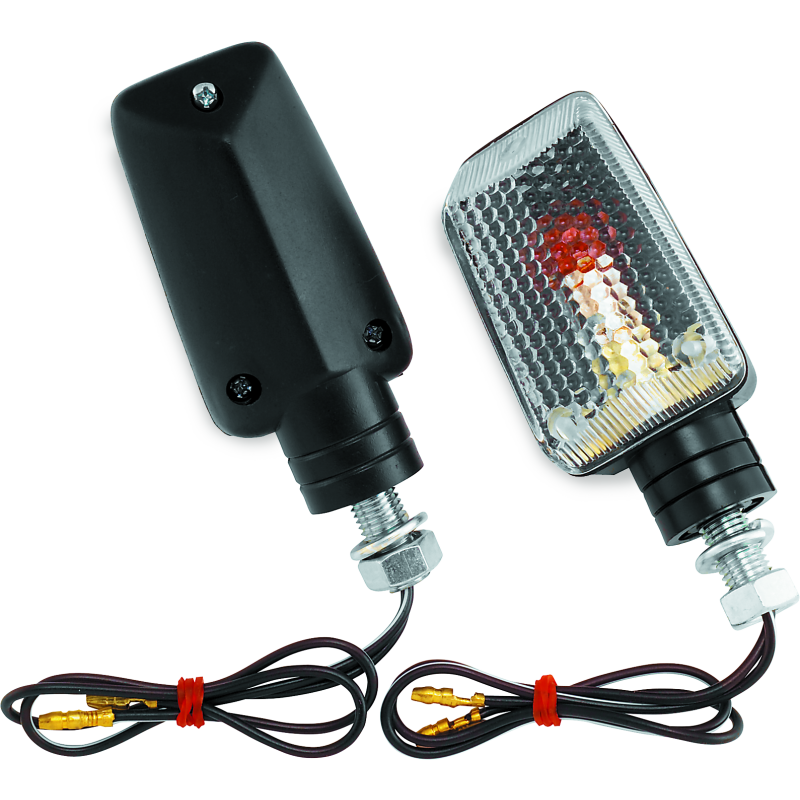 BikeMaster Universal Ministalk Marker Light - Black/Clear