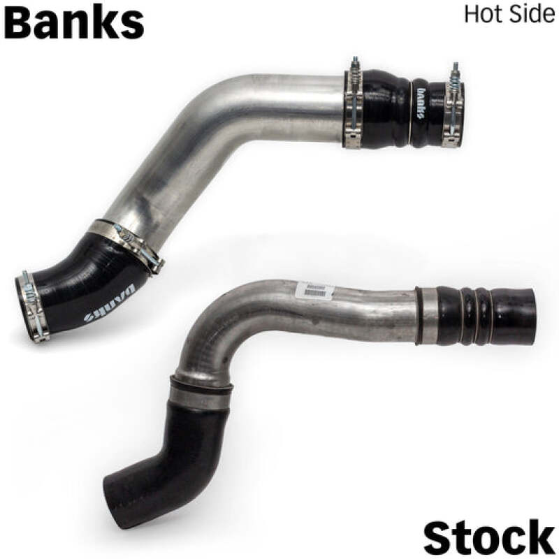 Banks Power 19-21 Ram 2500/3500 6.7L Cummins Boost Tube Upgrade Kit - Red Raw Finish