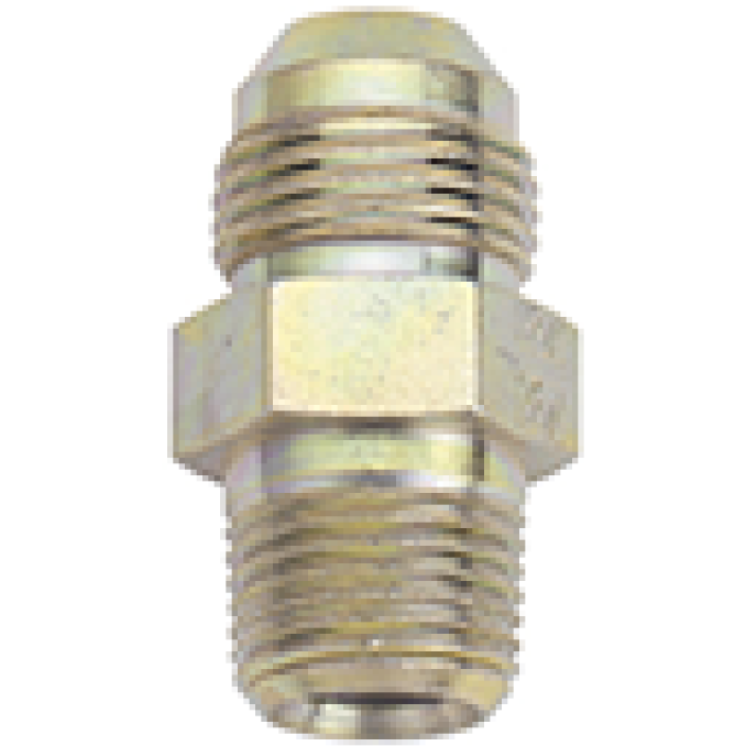 Fragola -4AN x 1/4 NPT Straight Adapter - Steel