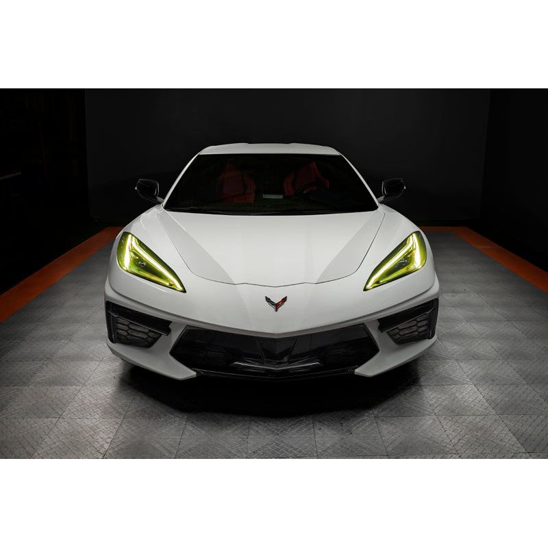 Oracle 20-21 Chevy Corvette C8 RGB+A Headlight DRL Upgrade Kit - ColorSHIFT w/ BC1 Controller-Headlights-ORACLE Lighting-ORL1442-335-SMINKpower Performance Parts