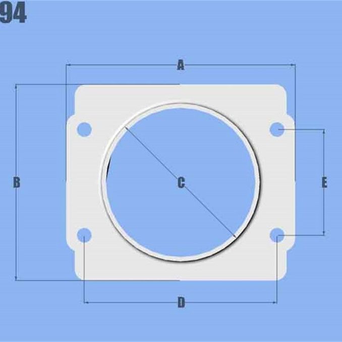 Vibrant MAF Sensor Adapter Plate for Subaru applications use w/ 3in Inlet I.D. filters only-Flanges-Vibrant-VIB1994-SMINKpower Performance Parts