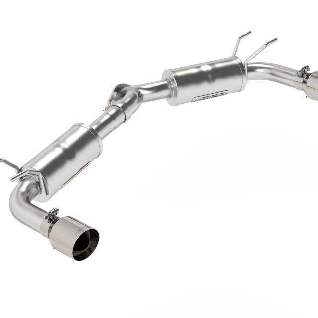 MBRP 19-23 Mazda 3 Hatchback T304SS 2.5in Axle-Back, Dual Rear Exit Street Profile