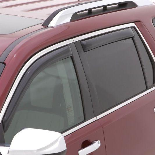 AVS 10-17 GMC Terrain Ventvisor In-Channel Front & Rear Window Deflectors 4pc - Smoke