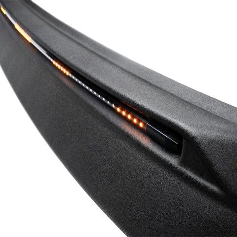 AVS 17-22 Ford F-250/F-350/F-450/F-550 Super Duty Low Profile Aeroskin Lightshield Pro - Black