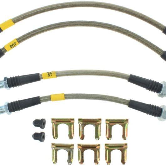 StopTech 91-99 Mitsubishi 3000GT Stainless Steel Rear Brake Lines