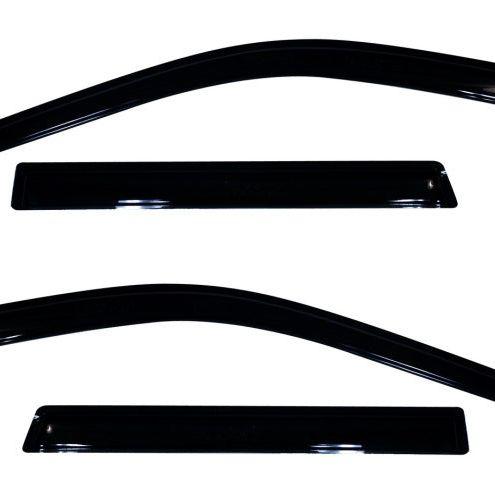 AVS 11-18 Jeep Grand Cherokee Ventvisor Outside Mount Window Deflectors 4pc - Smoke