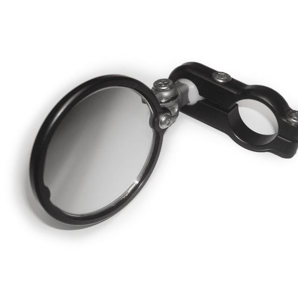 CRG Blindsight Folding 2 in. Round Bar-End Mirror - Black