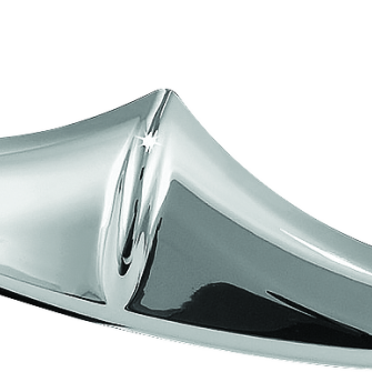 Kuryakyn Front Fender Accent Leading Edge Chrome