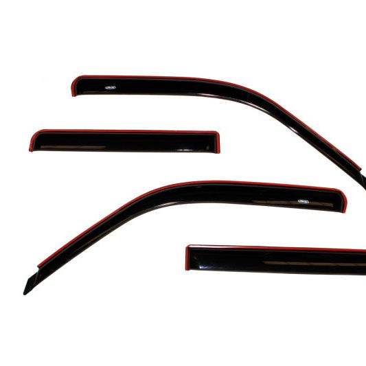 AVS 91-01 Ford Explorer Ventvisor In-Channel Window Deflectors - 4pc - Smoke