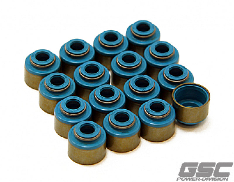 GSC P-D Ford Mustang 5.0L Coyote Valve Stem Seal w/Integrated Spring Seat - Set of 32