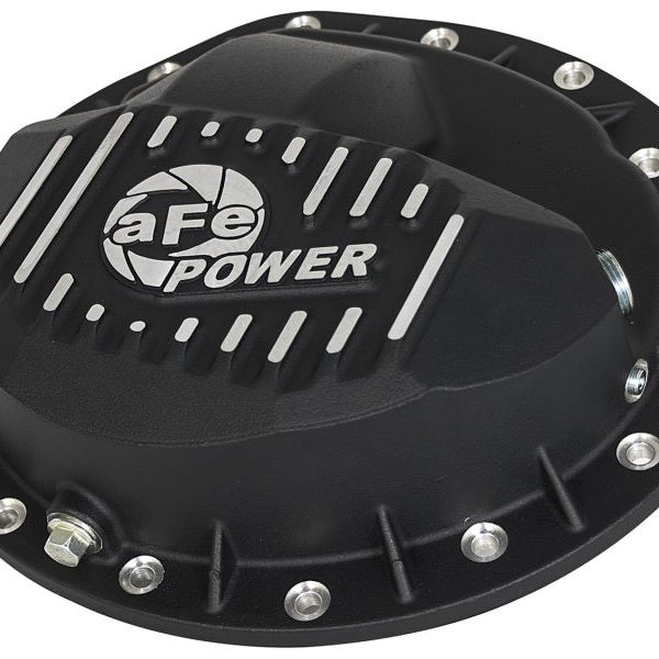 aFe Power Cover Diff Front Machined COV Diff F Dodge Diesel Trucks 03-11 L6-5.9/6.7L Machined-Diff Covers-aFe-AFE46-70042-SMINKpower Performance Parts