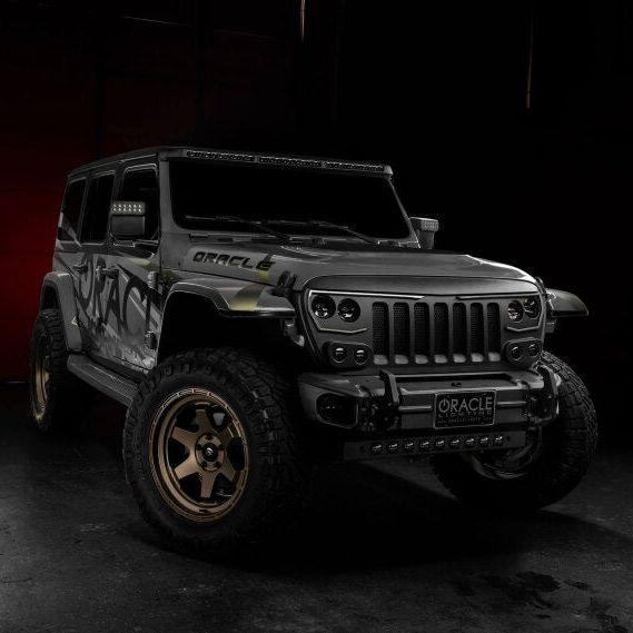 Oracle Jeep Wrangler JL/Gladiator JT Integrated Windhsiled LED Light Bar System