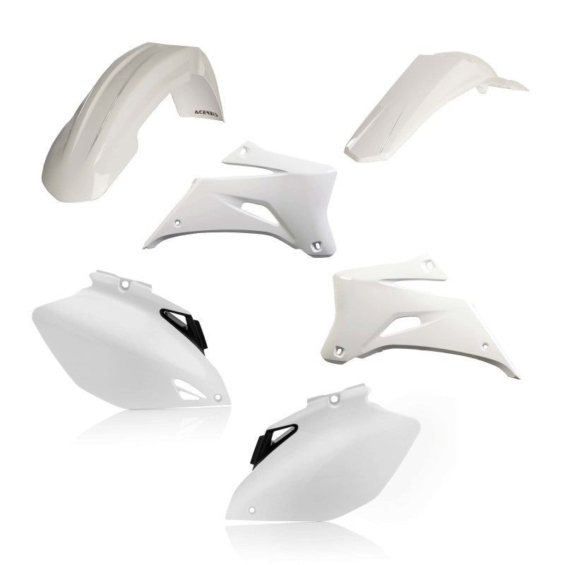 Acerbis 06-09 Yamaha YZ250F/450F Plastic Kit - White-Plastics-Acerbis-ACB2071110002-SMINKpower Performance Parts