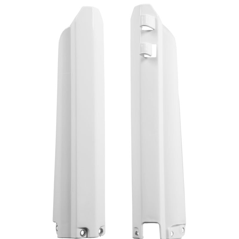 Acerbis 96-04 Yamaha YZ/ 00-04 YZF Lower Fork Cover Set - White-Plastics-Acerbis-ACB2114990002-SMINKpower Performance Parts