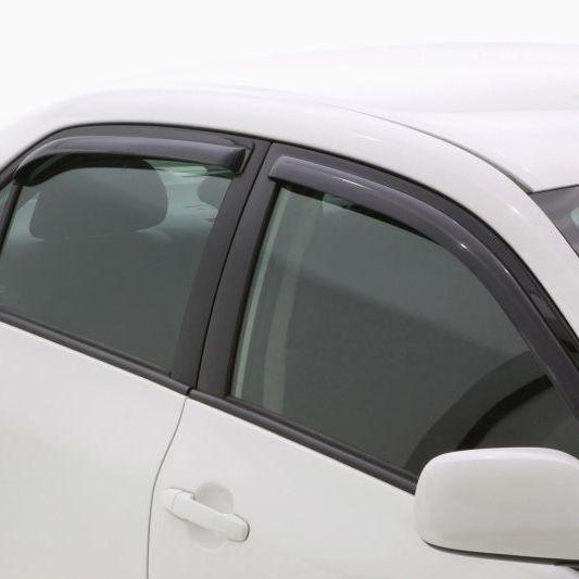 AVS 09-13 Toyota Corolla Ventvisor In-Channel Front & Rear Window Deflectors 4pc - Smoke