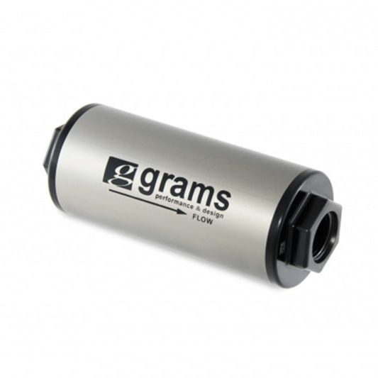 Grams Performance 100 Micron -8AN Fuel Filter-Gauges-Grams Performance-GRPG60-99-0108-SMINKpower Performance Parts