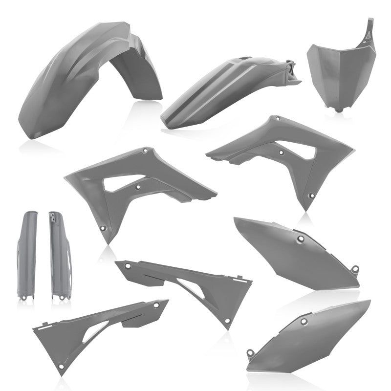 Acerbis 19-22 Honda CRF250R/450R/ CRF450R-S(Includes Airbox /Not Tank Cover)Full Plastic Kit - Gray-Plastics-Acerbis-ACB2736250011-SMINKpower Performance Parts