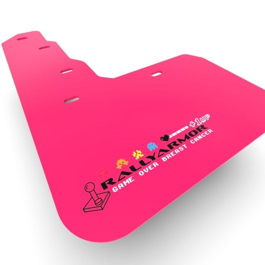 Rally Armor 13-18 & 2019 USDM Ford Fiesta ST Pink Mud Flap BCE Logo-Mud Flaps-Rally Armor-RALMF29-BCE22-PK/BLK-SMINKpower Performance Parts