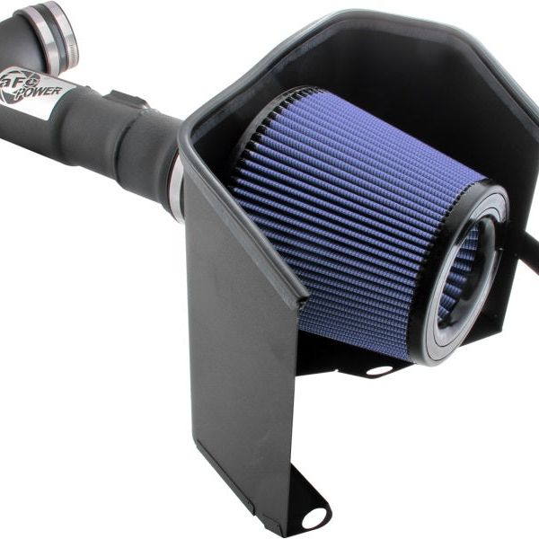 aFe Cold Air Intake Stage-2 Powder-Coated Tube w/ Pro 5R Media 11-13 Nissan Titan V8 5.6L-Cold Air Intakes-aFe-AFE54-10312-1-SMINKpower Performance Parts