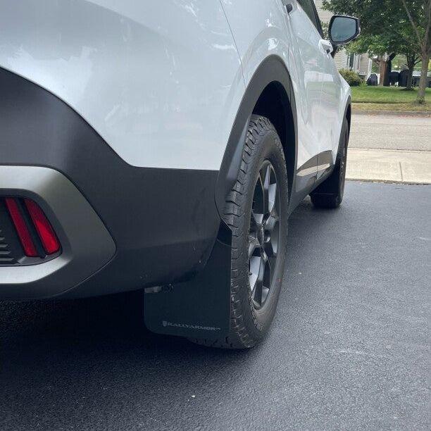 Rally Armor 23-24 Kia Sportage Black UR Mud Flap w/ Red Logo