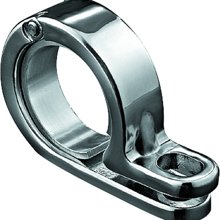 Kuryakyn P-Clamp 1-1/2in - 1-5/8in P-Clamp Chrome