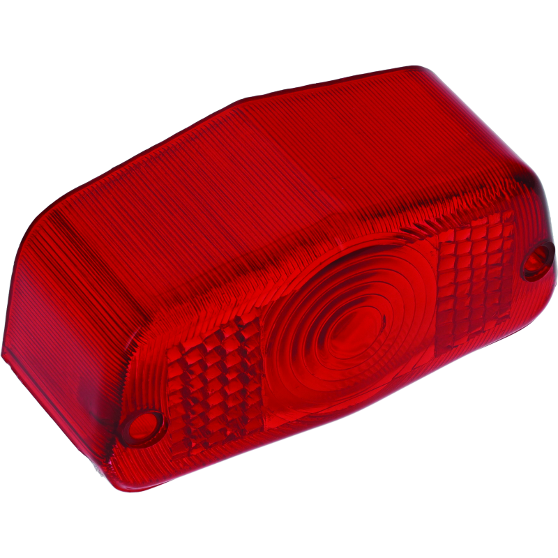 Bikers Choice Small Custom Tail Lamp Lamp Replacement Lens Lucas Style Red