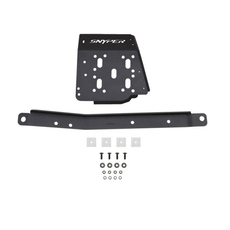 Westin/Snyper 07-17 Jeep Wrangler Transfer Case Skid Plate - Textured Black