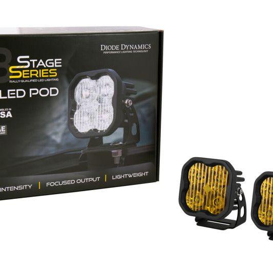 Diode Dynamics SS3 Sport ABL - Yellow SAE Fog Standard (Pair)