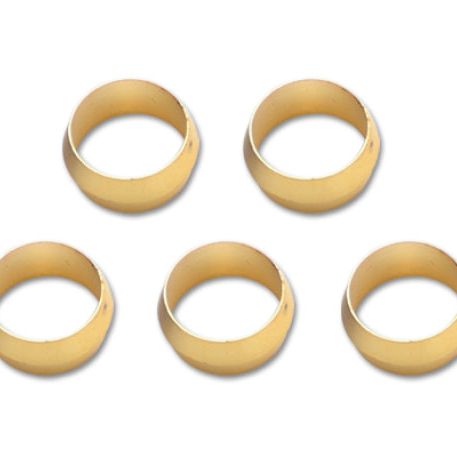 Vibrant Brass Olive Inserts 5/16in - Pack of 5-Fittings-Vibrant-VIB16465-SMINKpower Performance Parts