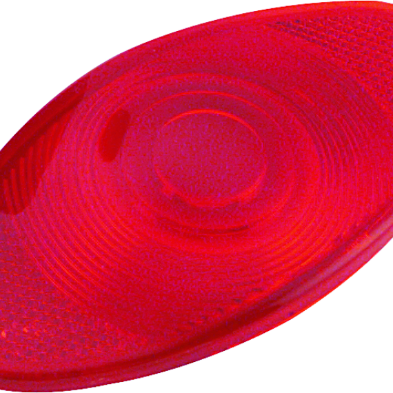 Bikers Choice Cat Eye Taillight Replacement Lens Red