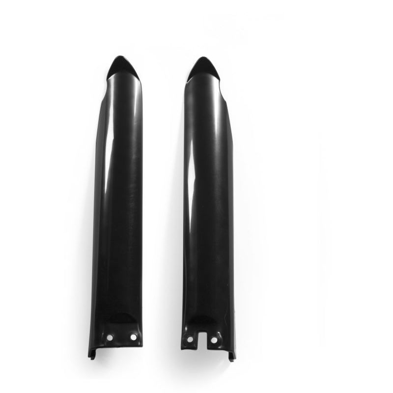 Acerbis 94-03 Kawasaki KX125/250/500 Lower Fork Cover Set - Black-Plastics-Acerbis-ACB2115030001-SMINKpower Performance Parts