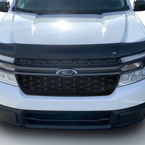 AVS 2022 Ford Maverick High Profile Bugflector II Hood Shield - Smoke