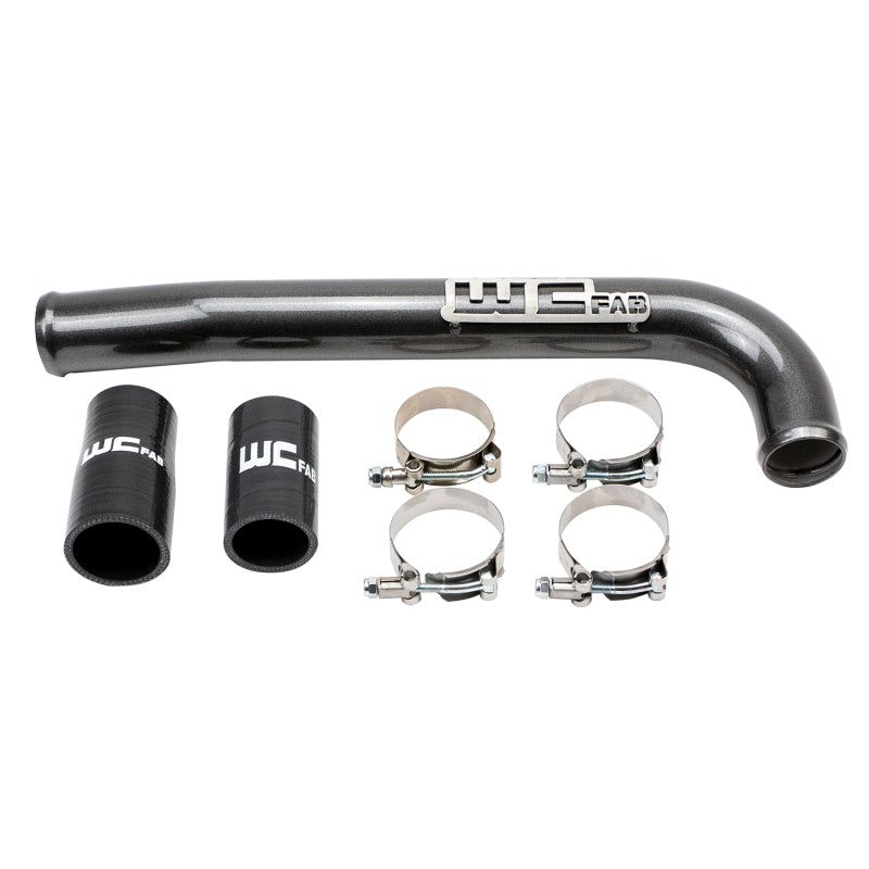 Wehrli 03-09 Dodge 5.9L/6.7L Cummins (Non-Twin CP3) Upper Coolant Pipe - Bengal Red-Radiator Hoses-Wehrli-WCFWCF100678-BR-SMINKpower Performance Parts