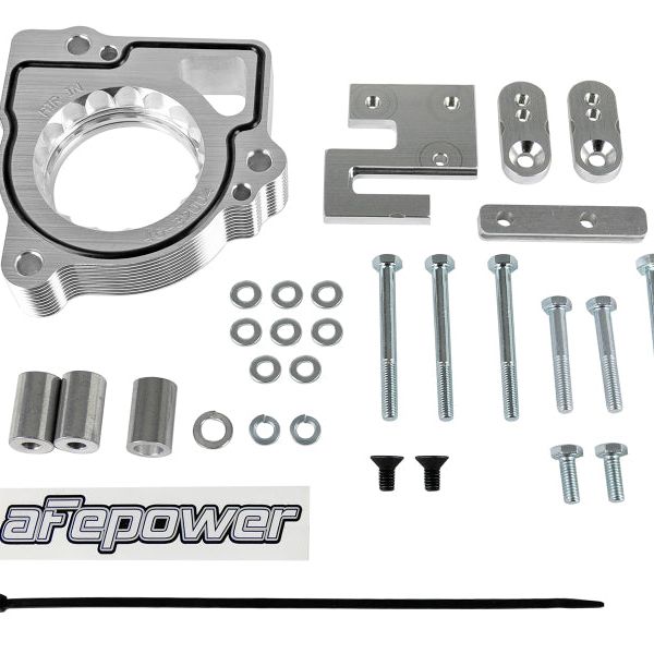 aFe Silver Bullet Throttle Body Spacers TBS Dodge Ram 1500 03-07 V8-4.7L-Throttle Body Spacers-aFe-AFE46-32004-SMINKpower Performance Parts