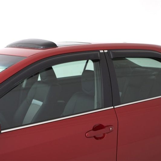 AVS 11-14 Hyundai Sonata (New Body Style) Ventvisor Outside Mount Window Deflectors 4pc - Smoke