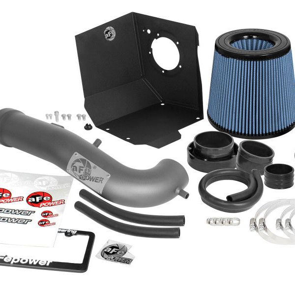 aFe Magnum FORCE Pro 5R Stage-2 Intake 14-17 GM Silverado/Sierra 1500 5.3L/6.2L w/ Electric Fan-Cold Air Intakes-aFe-AFE54-12332-GR-SMINKpower Performance Parts