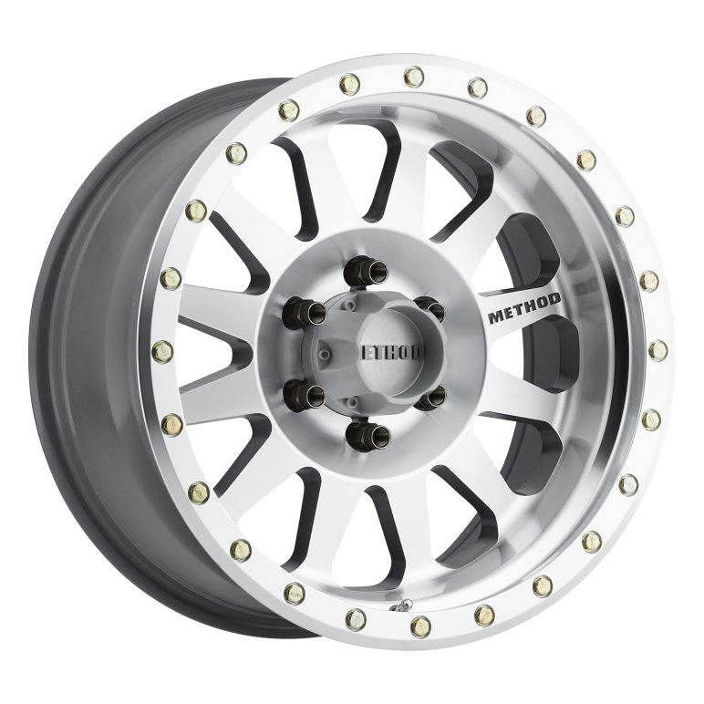 Method MR304 Double Standard 20x10 -18mm Offset 6x5.5 108mm CB Machined/Clear Coat Wheel