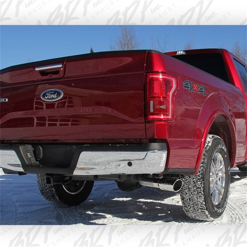 MBRP 2015 Ford F-150 2.7L / 3.5L EcoBoost 3in Cat Back Single Side T409 Exhaust System-Catback-MBRP-MBRPS5253409-SMINKpower Performance Parts