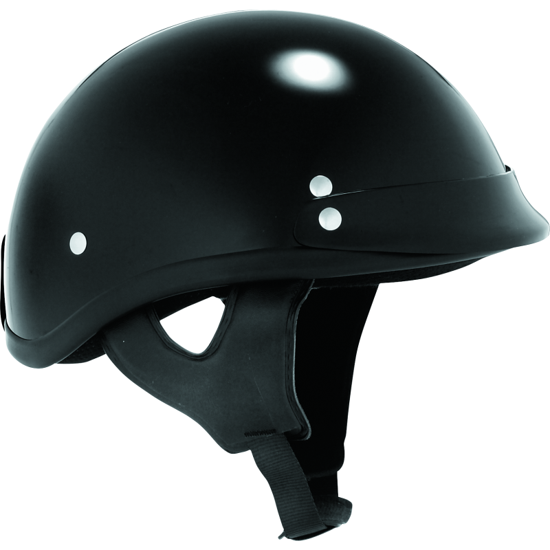 Skid Lids Traditional Helmet Black - Small