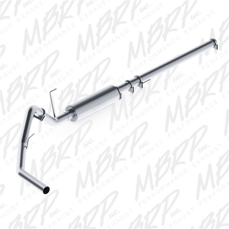 MBRP 2004-2008 Ford F150 EC/CC-SB 3in Cat Back Single Side AL P Series Exhaust-Catback-MBRP-MBRPS5200P-SMINKpower Performance Parts