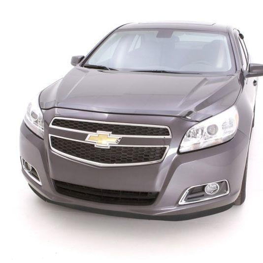 AVS 13-15 Chevy Malibu (Hood Mount) Aeroskin Low Profile Acrylic Hood Shield - Smoke