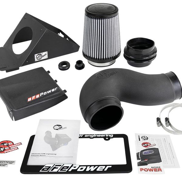 aFe Magnum FORCE Stage-2 Pro DRY S Cold Air Intake System 10-18 Ford Taurus SHO V6-3.5L (tt)-Cold Air Intakes-aFe-AFE54-13025D-SMINKpower Performance Parts