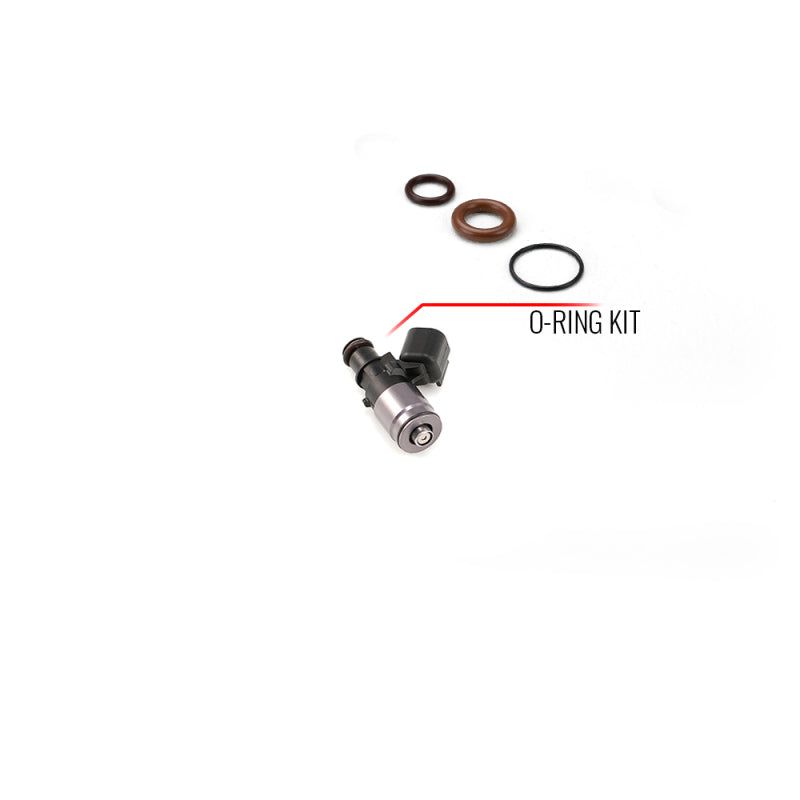Injector Dynamics O-Ring/Seal Service Kit for Injector w/ 11mm Top Adapter and WRX Bottom Adapter-Fuel Components Misc-Injector Dynamics-IDXSK.18.04.36.11-SMINKpower Performance Parts