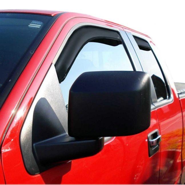 AVS 22-23 Toyota Tundra Ext. Cab/DC Ventvisor Front & Rear Window Deflectors 4pc - Smoke