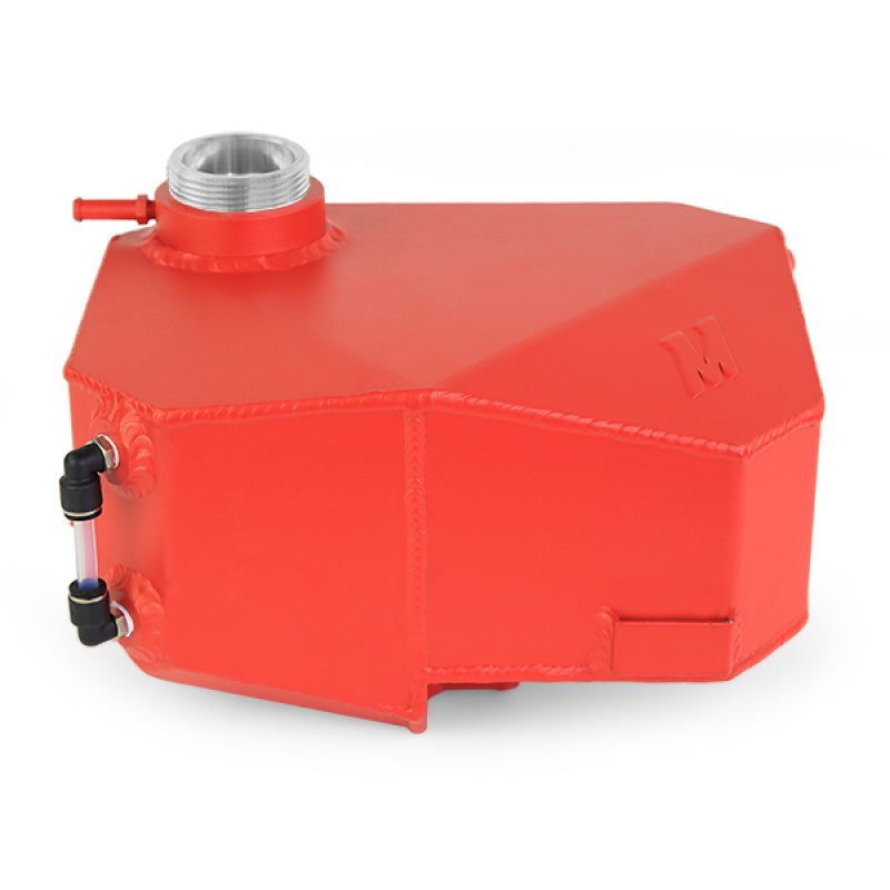 Mishimoto 2013+ Ford Focus ST/2016+ Focus RS Aluminum Expansion Tank - Wrinkle Red-Coolant Reservoirs-Mishimoto-MISMMRT-RS-16EWRD-SMINKpower Performance Parts